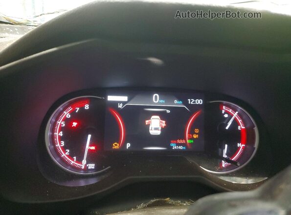 2T3W1RFV7RW308595 2024 TOYOTA RAV4 Gray უკანა სავარძლების ხედი