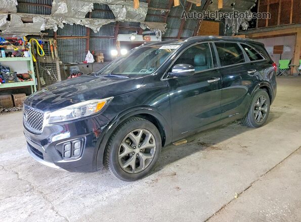 5XYPK4A10GG108534 2016 KIA SORENTO Black 