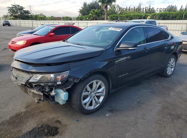 2G1105SA0H9151924 2017 CHEVROLET IMPALA Black Задня ліва чверть