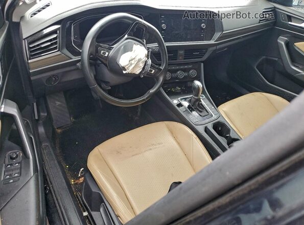 3VWE57BU9KM101471 2019 VOLKSWAGEN JETTA Black Widok zestawu wskaźników