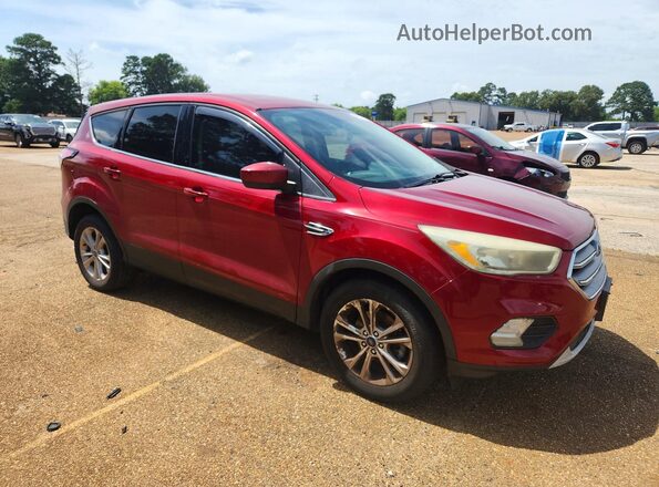 1FMCU0GD5HUC00382 2017 FORD ESCAPE Red წინა ხედი