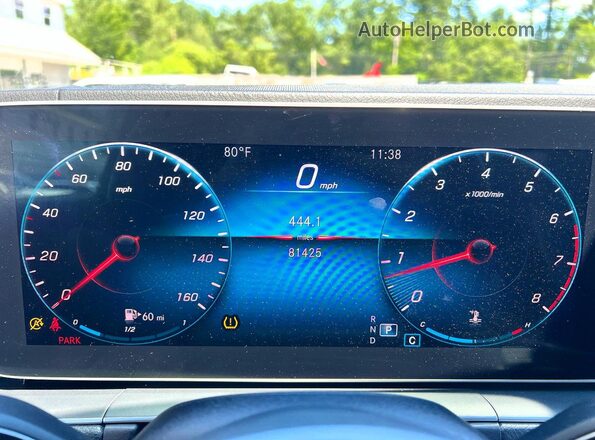 4JGFB4KB8LA058913 2020 MERCEDES-BENZ GLE Black Dashboard view