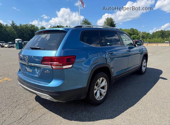 1V2UR2CA3KC548517 2019 VOLKSWAGEN ATLAS Blue Vista frontal
