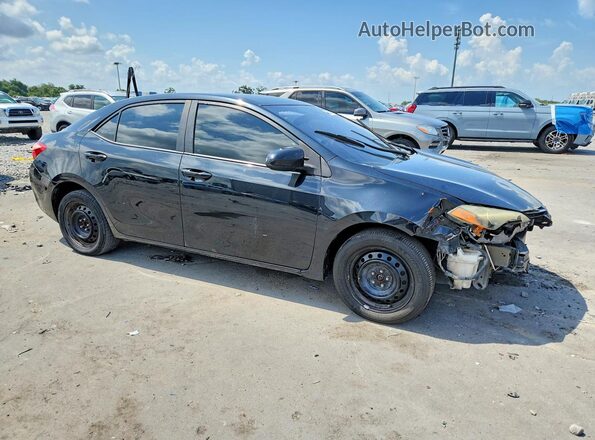 5YFBURHE3JP802048 2018 TOYOTA COROLLA Black Вид спереду