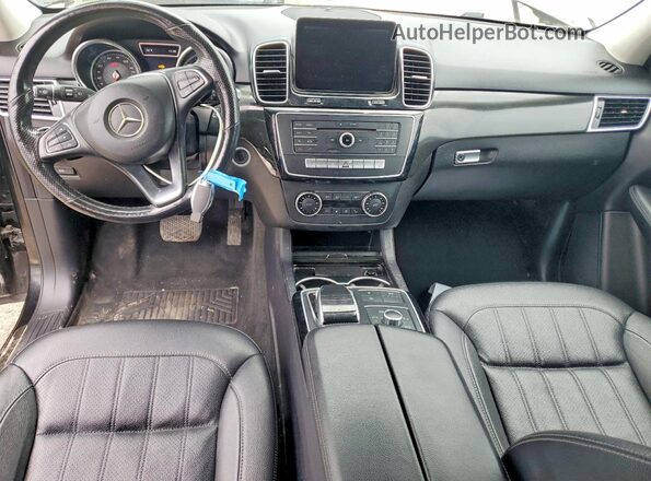 4JGDA5HB9GA734377 2016 MERCEDES-BENZ GLE-CLASS Black ხელსაწყოთა პანელის ხედი