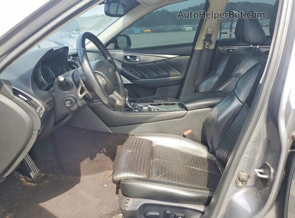 JN1EV7AP0HM731790 2017 INFINITI Q50 Gray Widok deski rozdzielczej
