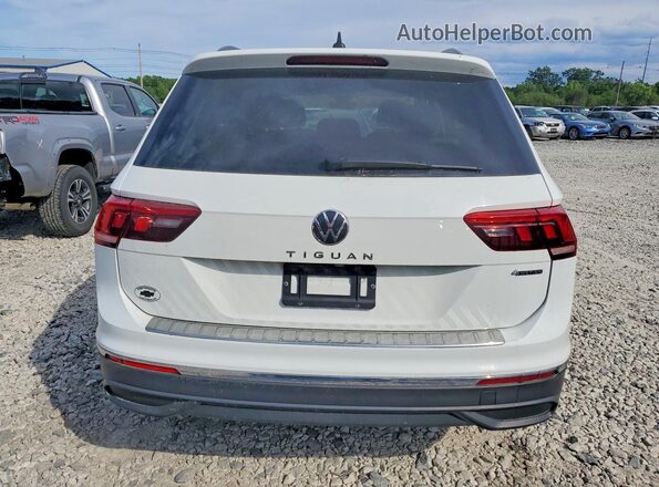 3VV0B7AX7NM157190 2022 VOLKSWAGEN TIGUAN Белый Вид салона спереди