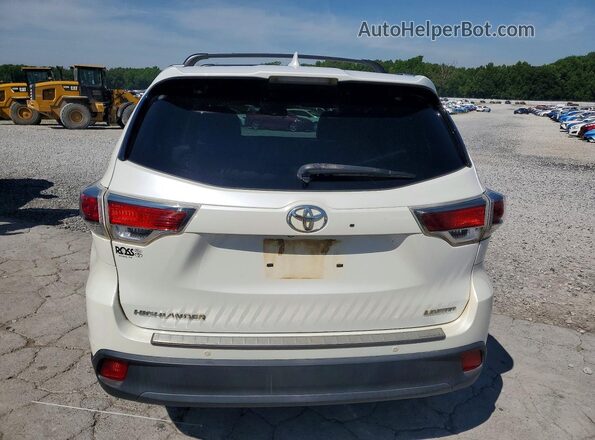 5TDYKRFH4GS162462 2016 TOYOTA HIGHLANDER Белый 