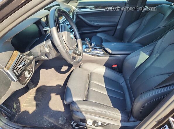 WBAJR3C0XLCE49535 2020 BMW 5 SERIES Black Вид панелі приладів