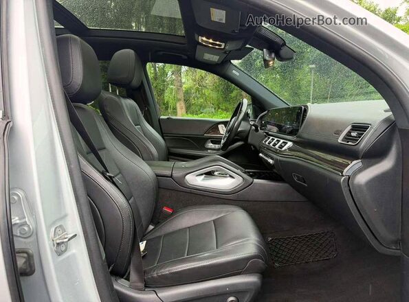 4JGFF5KE8LA116751 2020 MERCEDES-BENZ GLS Silver Widok naklejki z numerem VIN
