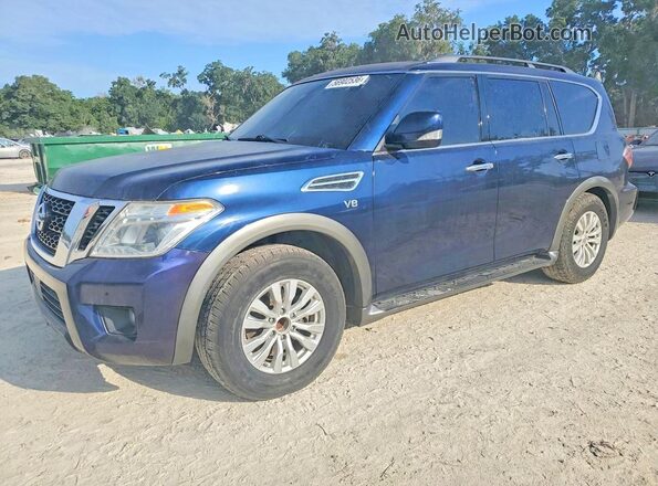 JN8AY2ND2J9051022 2018 NISSAN ARMADA Blue 