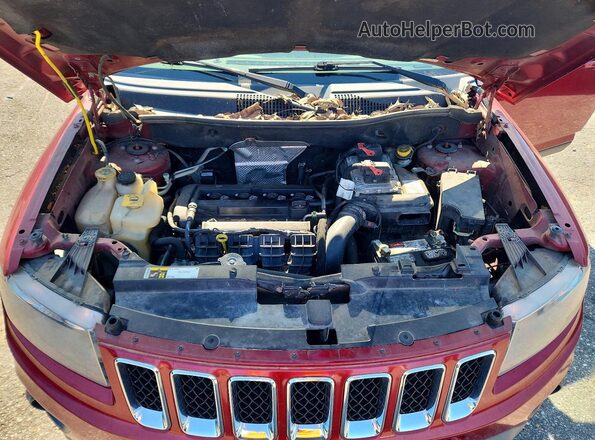 1C4NJCBA1HD146745 2017 JEEP COMPASS Темно-бордовый 