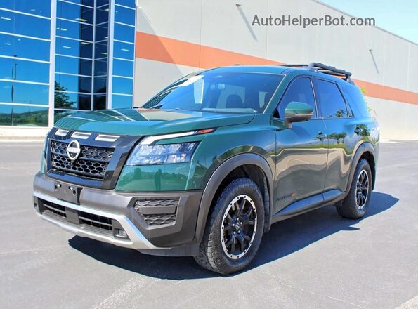 5N1DR3BD7RC259150 2024 NISSAN PATHFINDER Green Tył prawy