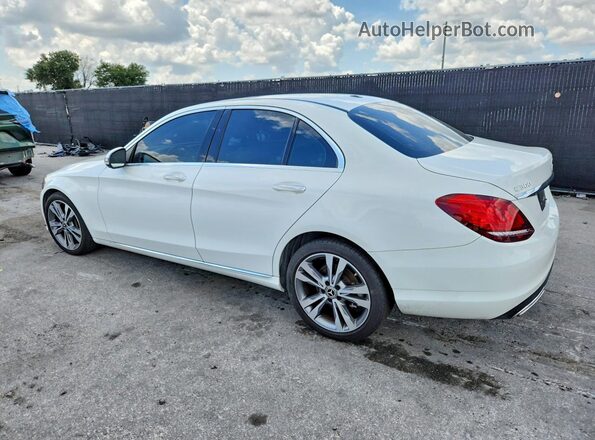 W1KWF8DB6MR612438 2021 MERCEDES-BENZ C Белый Задняя правая четверть
