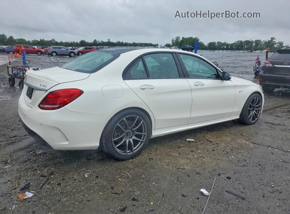 55SWF6EB4JU247044 2018 MERCEDES-BENZ C White Front right