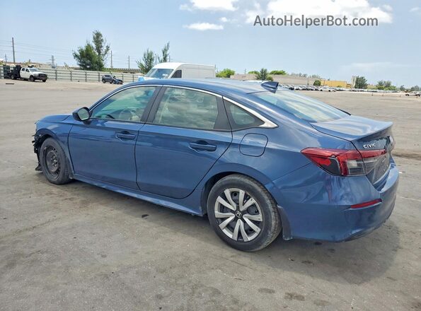 2HGFE2F26SH574120 2025 HONDA CIVIC Blue Задня права чверть