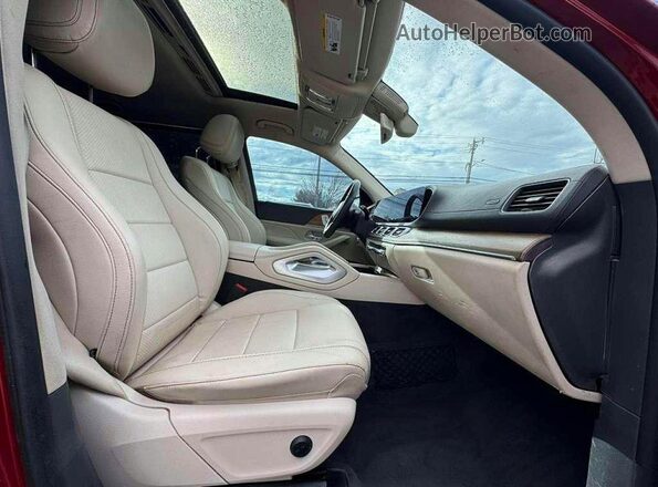 4JGFF5KE3LA119590 2020 MERCEDES-BENZ GLS Burgundy წინა ხედი