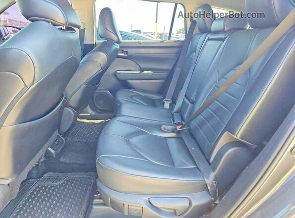 5TDGZRAH5MS520758 2021 TOYOTA HIGHLANDER Gray Front interior view