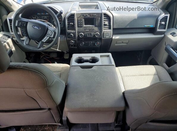 1FTFW1EG3HFC68053 2017 FORD F150 Blue Vista del cuadro de instrumentos