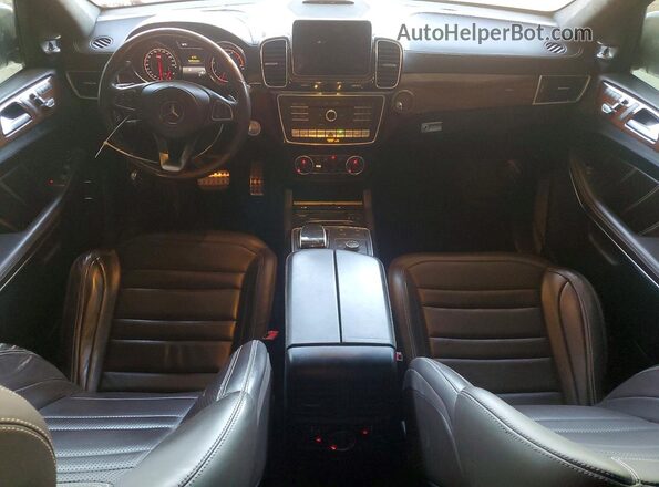 4JGDF7FE0HA872787 2017 MERCEDES-BENZ GLS Silver Vista del cuadro de instrumentos