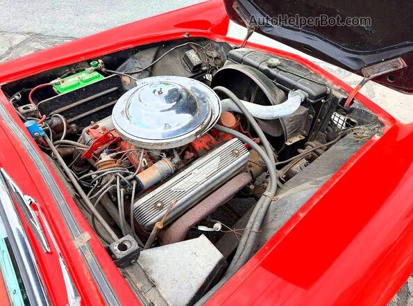 PGFH1660650000000 1956 FORD THUNDRBIRD Красный Вид панели приборов