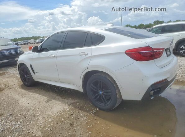 5UXKU6C53G0S82442 2016 BMW X6 White უკანა მარჯვენა