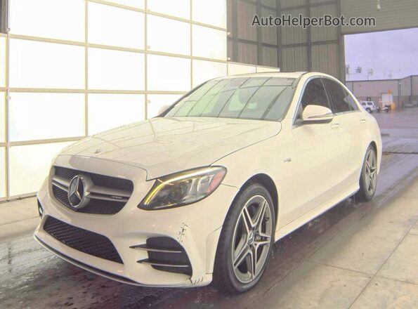 55SWF6EB7LU331975 2020 MERCEDES-BENZ C-CLASS White 