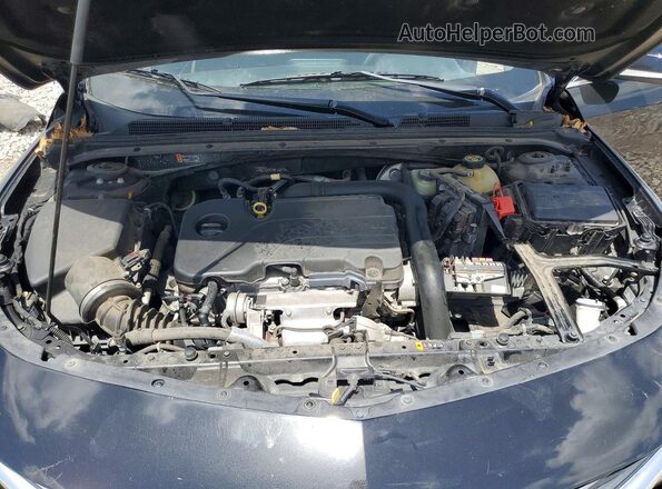 1G1ZD5ST4NF122468 2022 CHEVROLET MALIBU Черный Вид подкапотного пространства