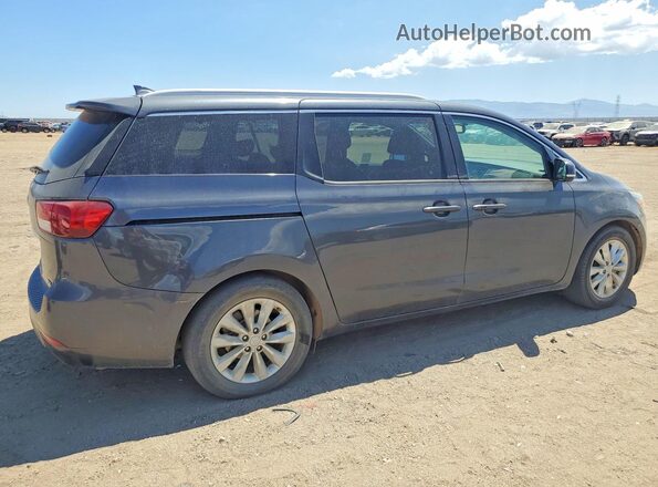 KNDMC5C11G6147008 2016 KIA SEDONA Gray 