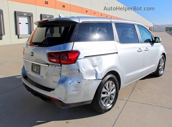 KNDMB5C15L6624195 2020 KIA SEDONA Silver Front right