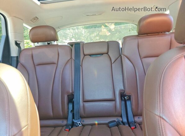 WA1LHAF76KD020551 2019 AUDI Q7 Black უკანა სალონის ხედი