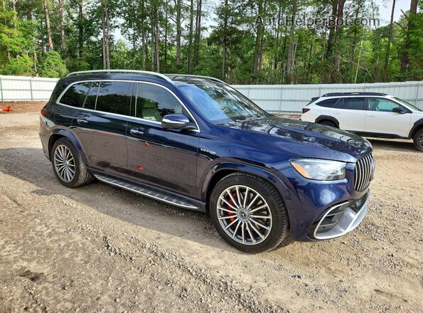 4JGFF8KEXMA561740 2021 MERCEDES-BENZ GLS Blue Front view