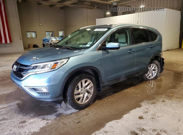 2HKRM3H72GH561666 2016 HONDA CRV Blue Задня ліва чверть