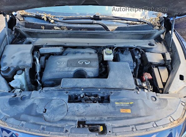 5N1DL0MM4HC520407 2017 INFINITI QX60 Blue 