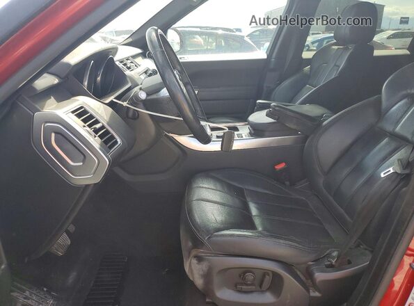 SALWG2FVXHA669458 2017 LAND ROVER RANGE Red Vista del salpicadero