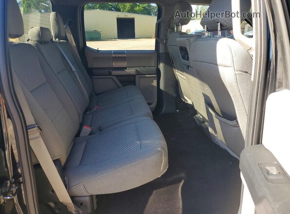 1FTEW1E50KFD22975 2019 FORD F150 Black Rear interior view