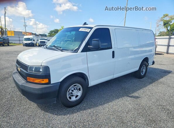 1GCWGAFG2K1367012 2019 CHEVROLET EXPRESS White Հետևի ձախ