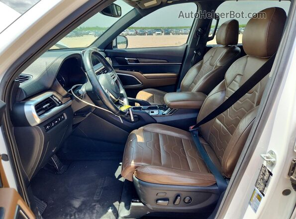 5XYP5DHC7LG044887 2020 KIA TELLURIDE Белый Вид панели приборов