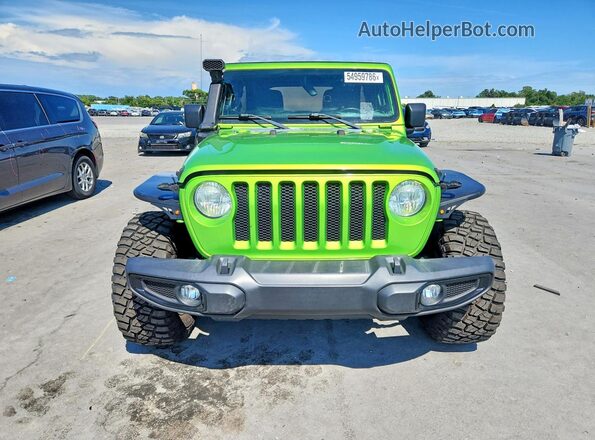 1C4HJXDG1JW317025 2018 JEEP WRANGLER Green 