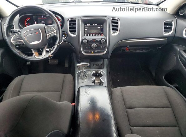1C4RDJAG8KC616219 2019 DODGE DURANGO White Вид щитка приладів