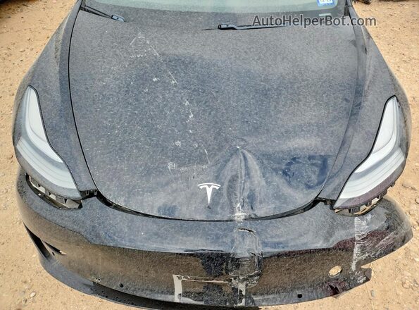 5YJ3E1EB7JF127412 2018 TESLA OTHER Black Вид підкапотного простору