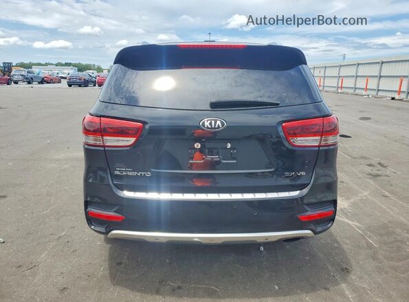 5XYPK4A51HG205424 2017 KIA SORENTO Black 