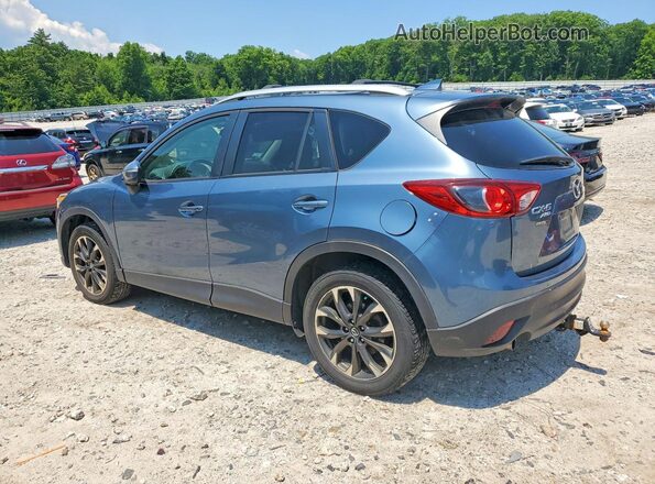 JM3KE4DY6G0670963 2016 MAZDA CX-5 Blue Rear right
