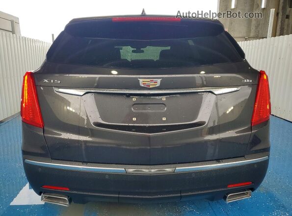 1GYKNARS7HZ240488 2017 CADILLAC XT5 Угольный Вид салона спереди