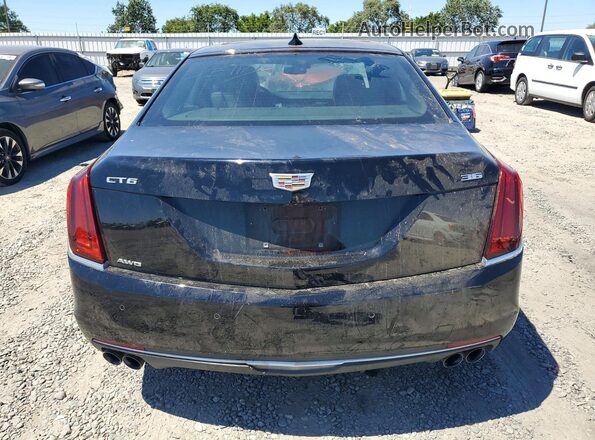 1G6KD5RS7HU183810 2017 CADILLAC CT6 Черный Вид салона спереди