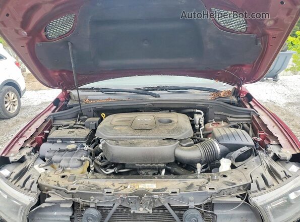 1C4RDJDG8JC416175 2018 DODGE DURANGO Бордовый Вид наклейки с VIN-кодом