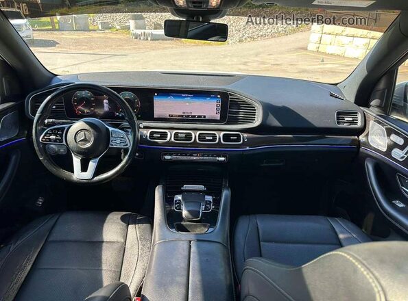 4JGFB4KB1LA025476 2020 MERCEDES-BENZ GLE Silver Առջևի վահանակի տեսք