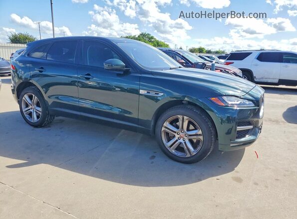 SADCL2BV7HA085292 2017 JAGUAR F-PACE Green წინა ხედი