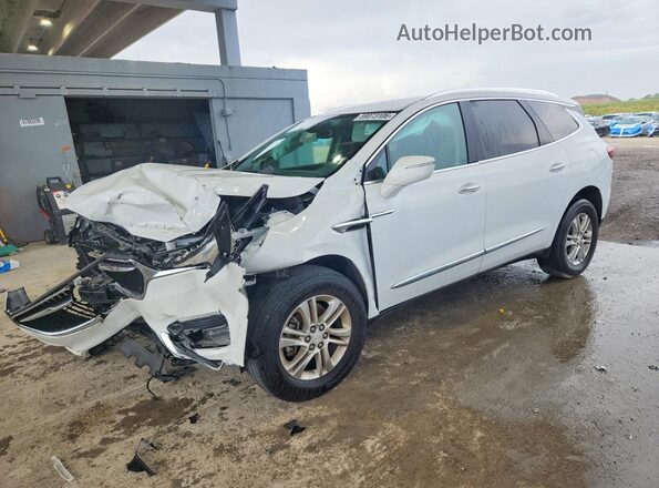 5GAERBKW2JJ216017 2018 BUICK ENCLAVE White Задня ліва чверть