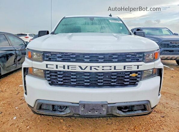 1GCPWBEK1NZ224514 2022 CHEVROLET SILVERADO White Հետևի տեսք